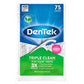 HILO DENT DENTEK TRIPL CLEAN 75PZS