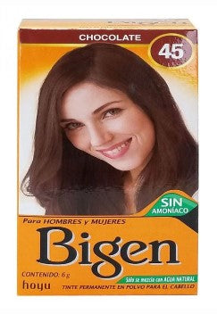 TIN BIGEN POLVO CHOCOLATE 45 6G