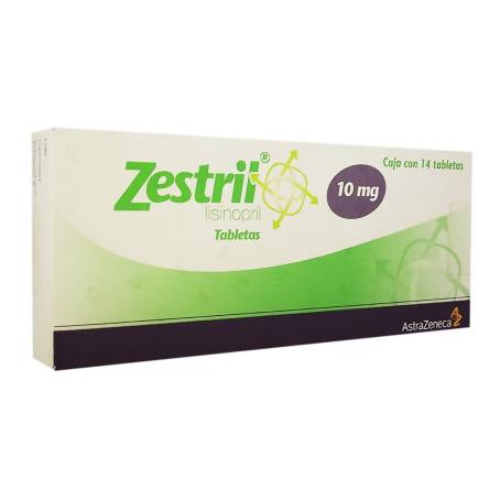 ZESTRIL 10 MG 14 TAB