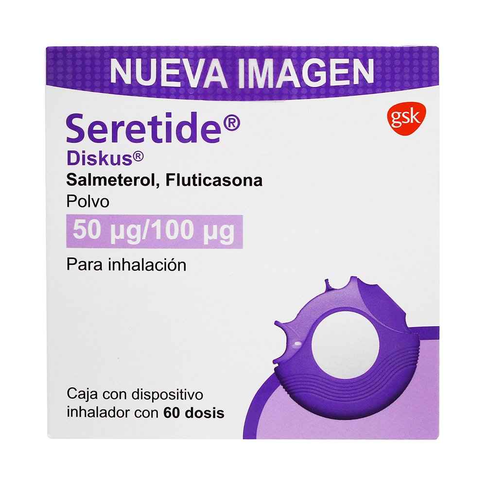 SERETIDE-DIS 50/100MG 60 DOSIS