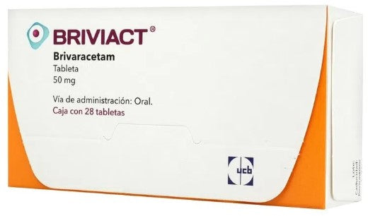 BRIVIACT 50 MG 28 TAB