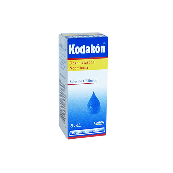 KODAKON SOL. GTS. OFTAL. CAJA C/FCO. C/5 ML.
