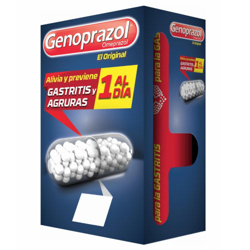 GENOPRAZOL DISPENSADOR 49 CAPS 20 MG