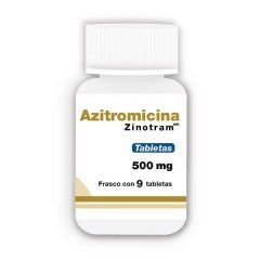 AZITROMICINA TAB. 500 MG. C/9 (ZINOTRAM)