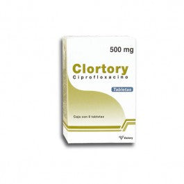 CLORTORY 8 TAB 500 MG