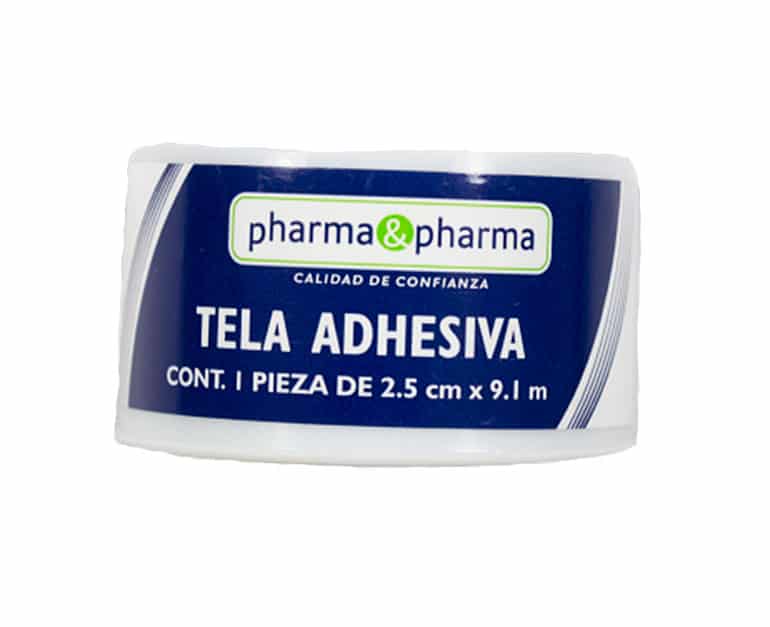 TELAADHESIVA2.5CMX9.1M(PHARMAyPHARMA)1PZ