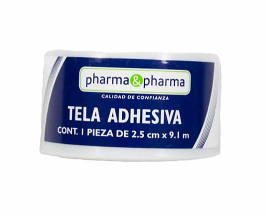 TELAADHESIVA2.5CMX9.1M(PHARMAyPHARMA)1PZ