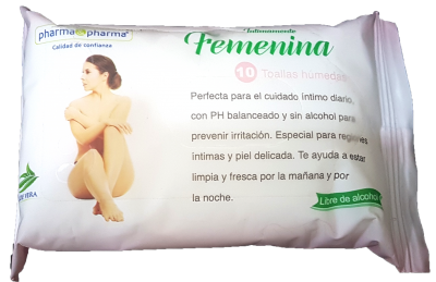 TOALLITAS HÚMEDAS FEMENINA (PyP) 1PZAS