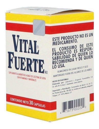 VITAL FUERTE MX SUP ALIM 30CAPS