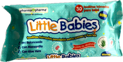 TOALLITA HUMEDA LITTLE BABIES C/80 PZAS