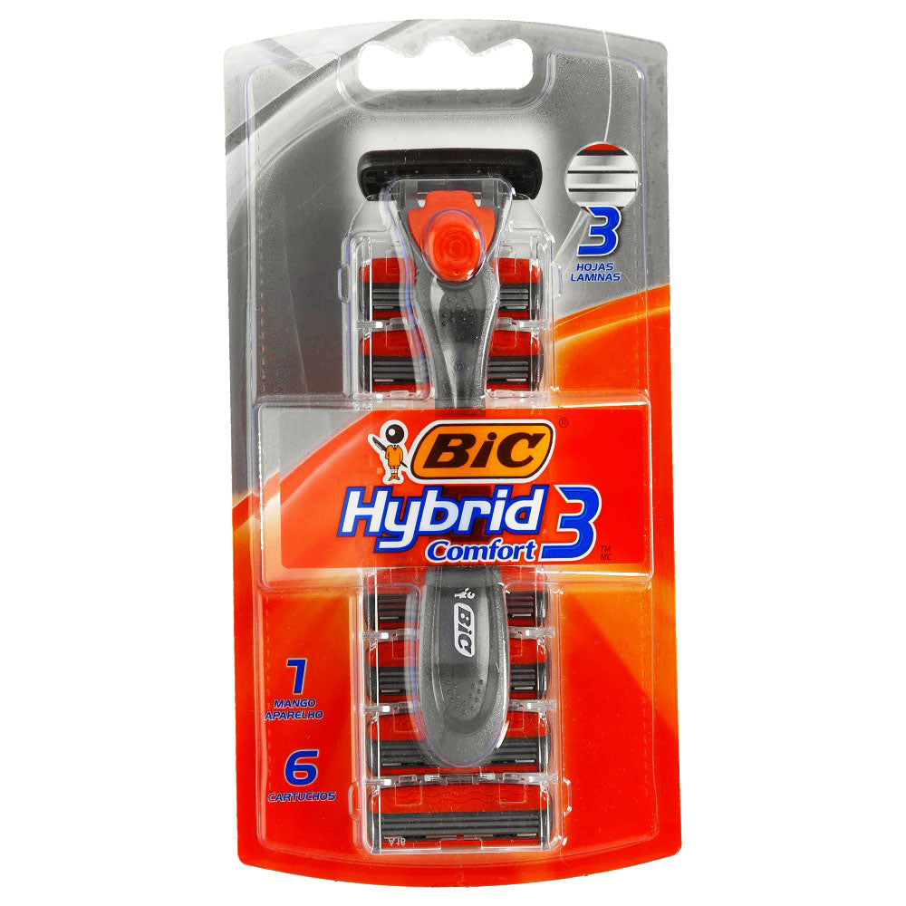 MAQ BIC HYBRID ADV C/6 REPUESTO