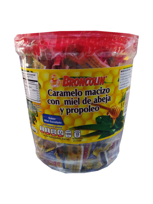 BRONCOLIN MIEL-EUCA 1 CARAMELOS 480 G