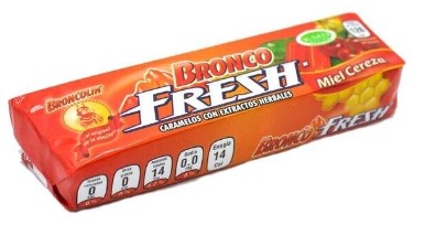 BRONCO FRESH CARA MIEL-CZA 33G S