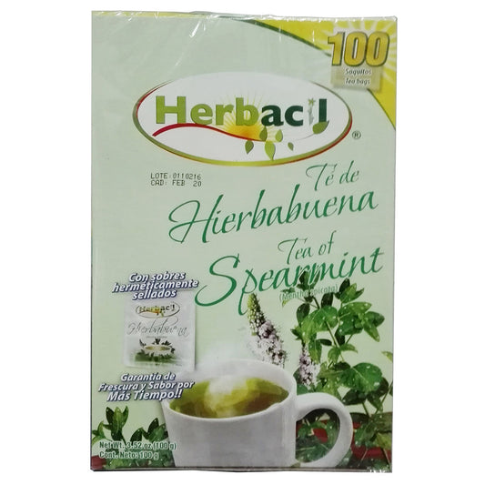 HERBACIL TE DE HIERBABUENA 100 SOB 1 G