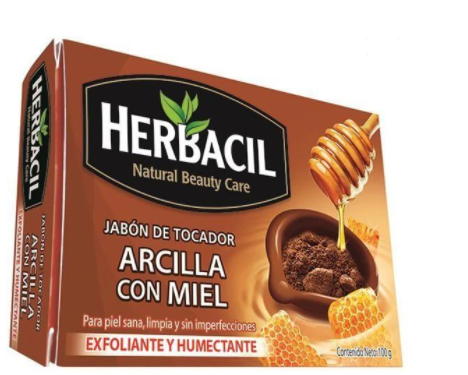 HERBACIL JABON DE TOCADOR ARCILLA 100G