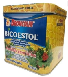 BRONCOLIN BICOESTOL LIMON 72PAST