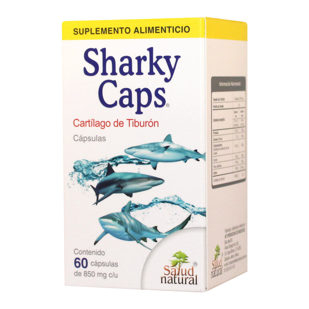 SHARKY-CAPS CAP. CAJA C/FCO. C/60