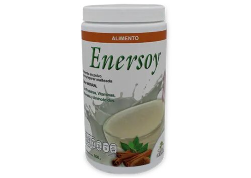 ENERSOY ALIMENTO EN PVO. FCO. C/500 G. NATURAL