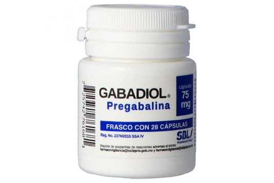 PREGABALINA 75MG 28 CAPS    LGEN