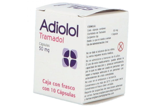 TRAMADOL 50 MG 10 CAPS      LGEN