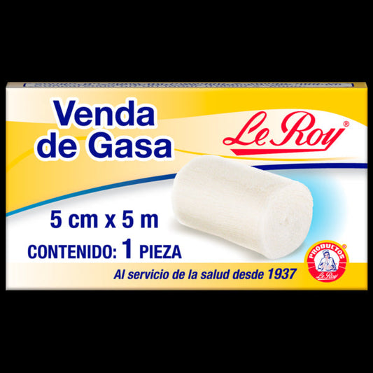 VENDA DE GASA LE ROY 5CMX5M