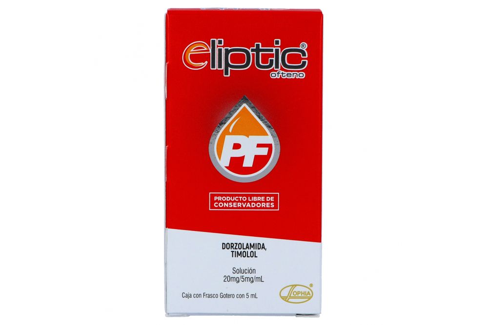 ELIPTIC PF OFTE 20/5MG SOL GTS 5ML