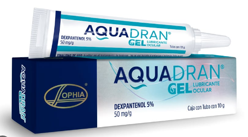 AQUADRAN 50MG/G GEL LUBR OC TB10G