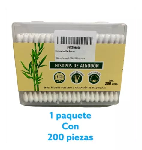 APLIC ALG LIDERN CLEA BAMBU 200PZAS