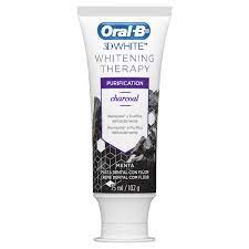 C D ORAL-B 3DW WHITE CHARCOAL 75ML