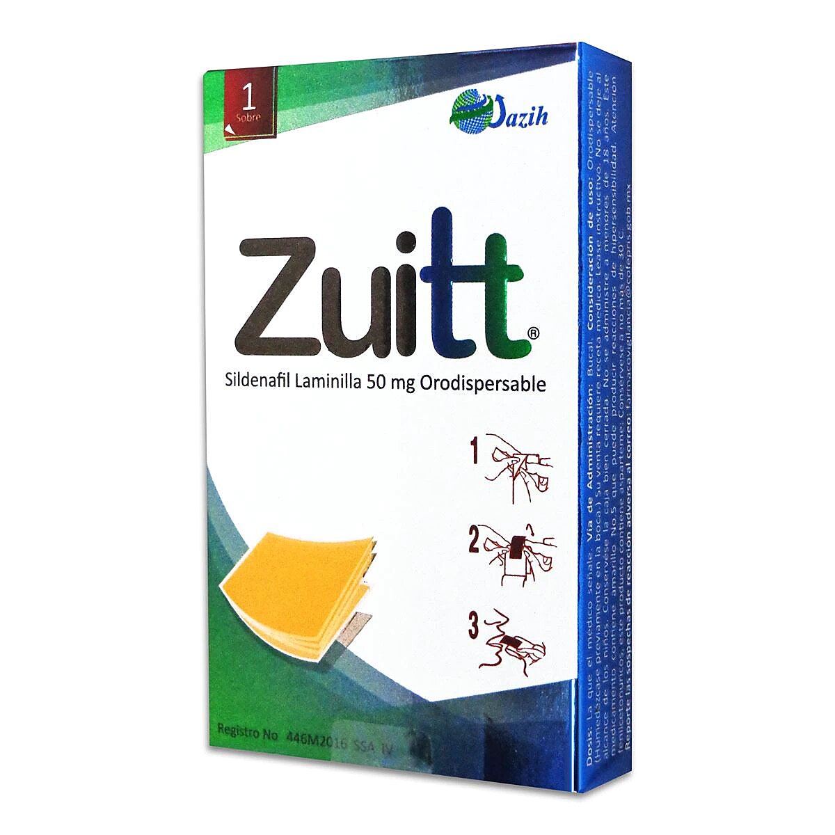 ZUITT ORODISPEN 50MG SB C/1LAMIN