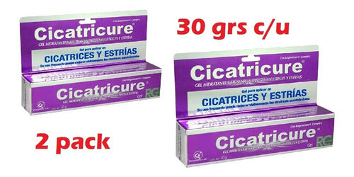 CICATRICURE GEL CICATRI 30G 2PACKNM