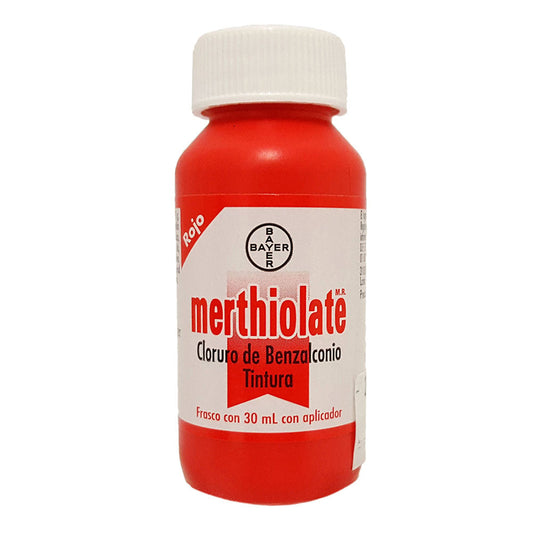 MERTHIOLATE TINT ROJO 30 ML