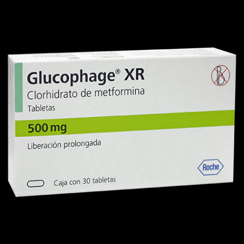 GLUCOPHAGE XR 500 MG 30 TAB