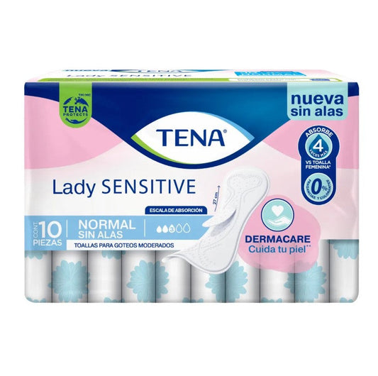TAS SANIT TENA LADY SENSITI C/10 N