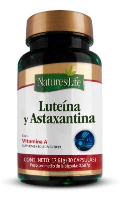 NATURES-L LUT-ASTAX SUP ALIM30 CAPS