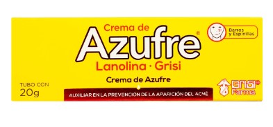 CRA GRISI DE AZUFRE TUBO 20 G