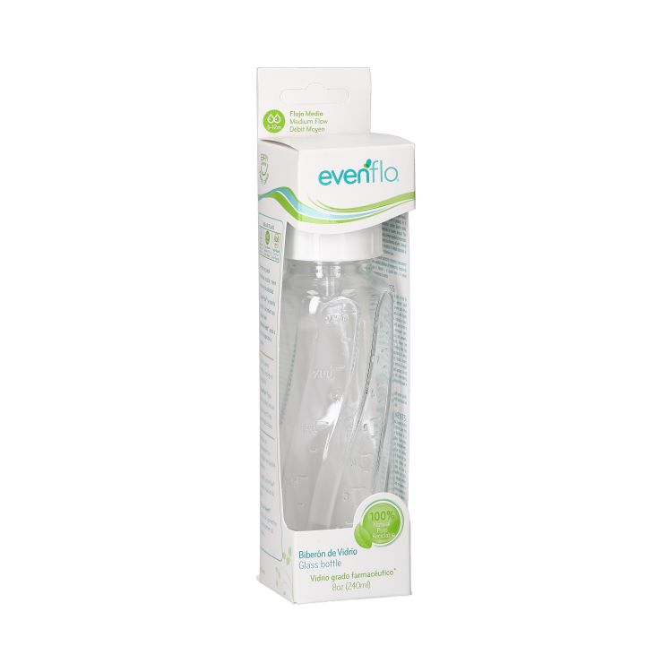 EVENFLO BIB VID ANAT 240ML