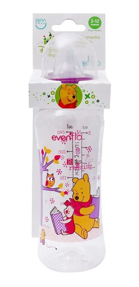 EVENFLO BIB WINNIE POOH 8OZ