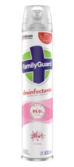 DESINFECTANTE FAMILY GUARD AROMA FLORAL AEROSOL C/400 ML