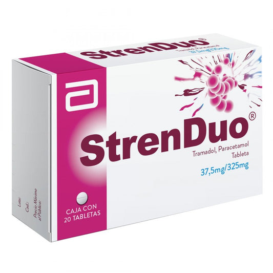 STRENDUO 37.5/325MG 20 TAB