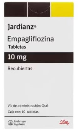 JARDIANZ 10 MG 10 TAB REC