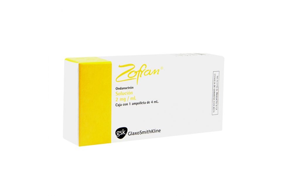 ZOFRAN 8 MG SOL INY 1X4 ML AMP