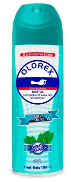 DESOD OLOREX PIES MENTO 180ML SPY