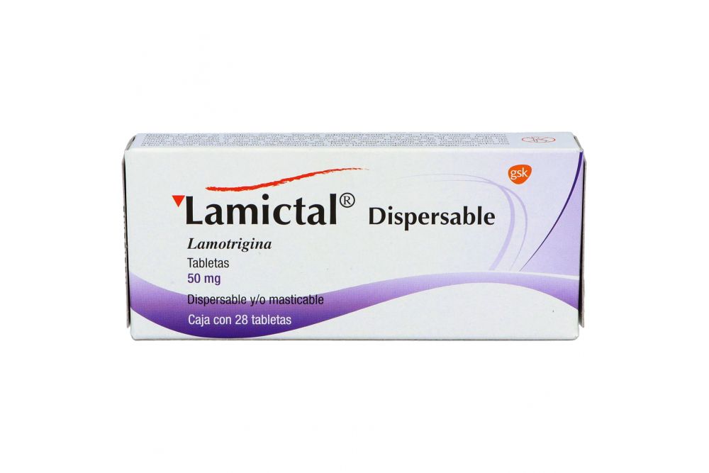 LAMICTAL 50MG DISPER 28 TAB