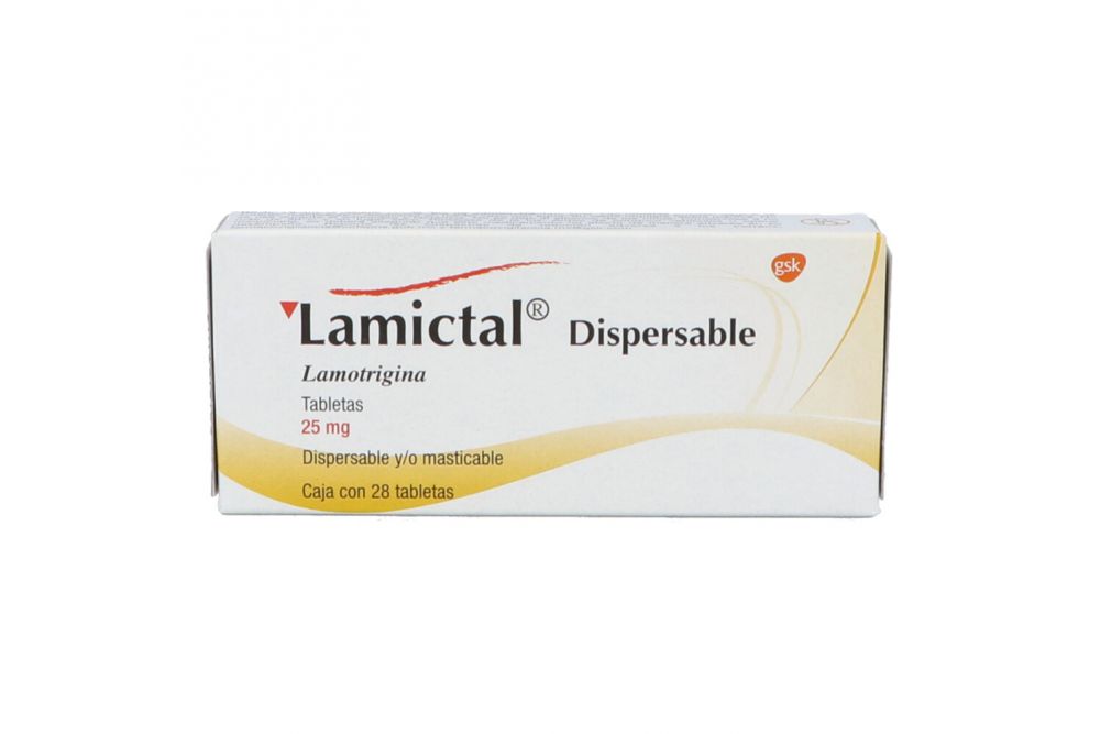 LAMICTAL 25MG DISPER 28 TAB