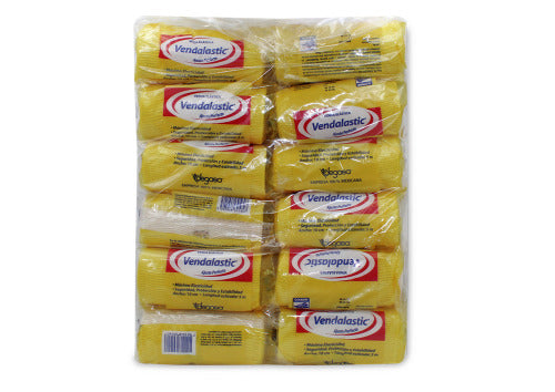 VENDA ELASTICA VENDAL C/12 VENDAS 10CMX5 M