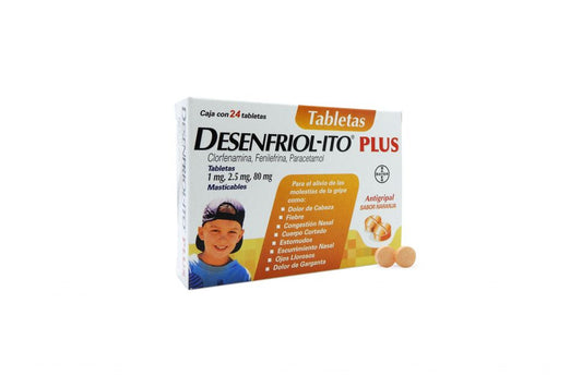 DESENFRIOL-ITO PLUS 24TABS