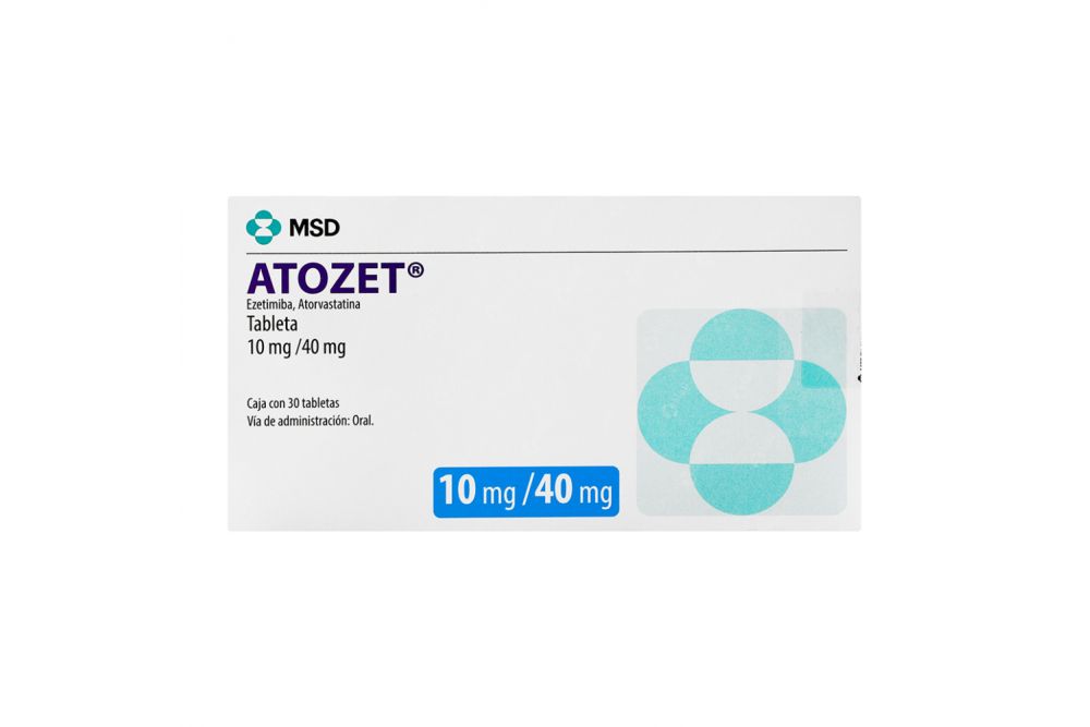 ATOZET 10/40MG 30 TAB