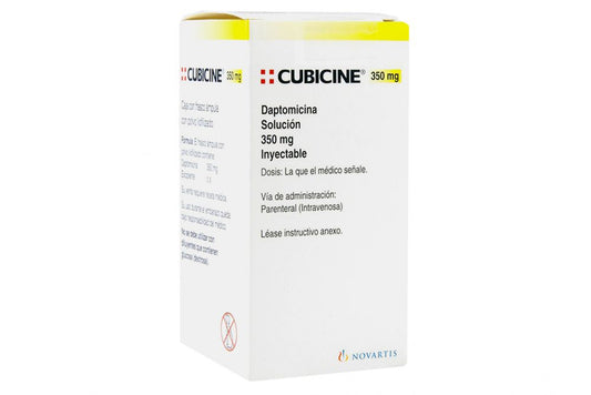 CUBICINE 350 MG SOL INY