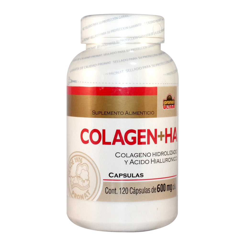 COLAGEN+HA SUP ALIM 600MG 120CAPS